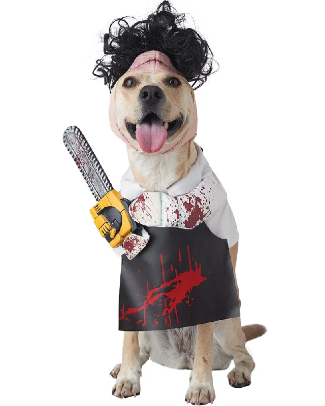 Texas Chainsaw Mutt Sacre Pet Costume