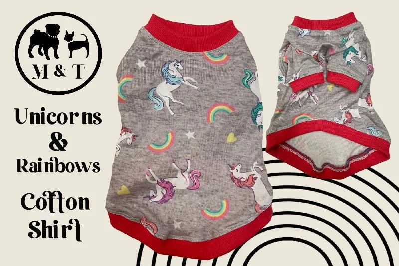 Unicorns & Rainbows Cotton Shirt