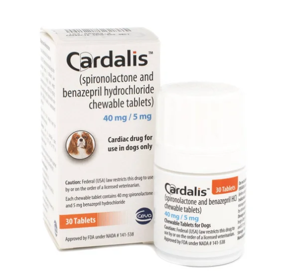 Cardalis 40mg/5mg Chewable Tablets