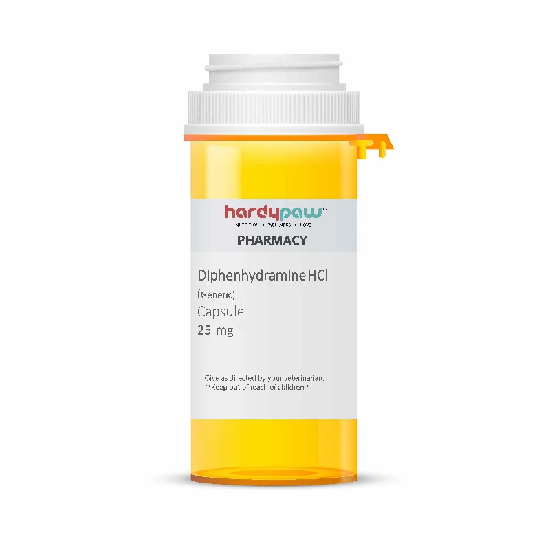 Diphenhydramine HCI Capsules, 25mg