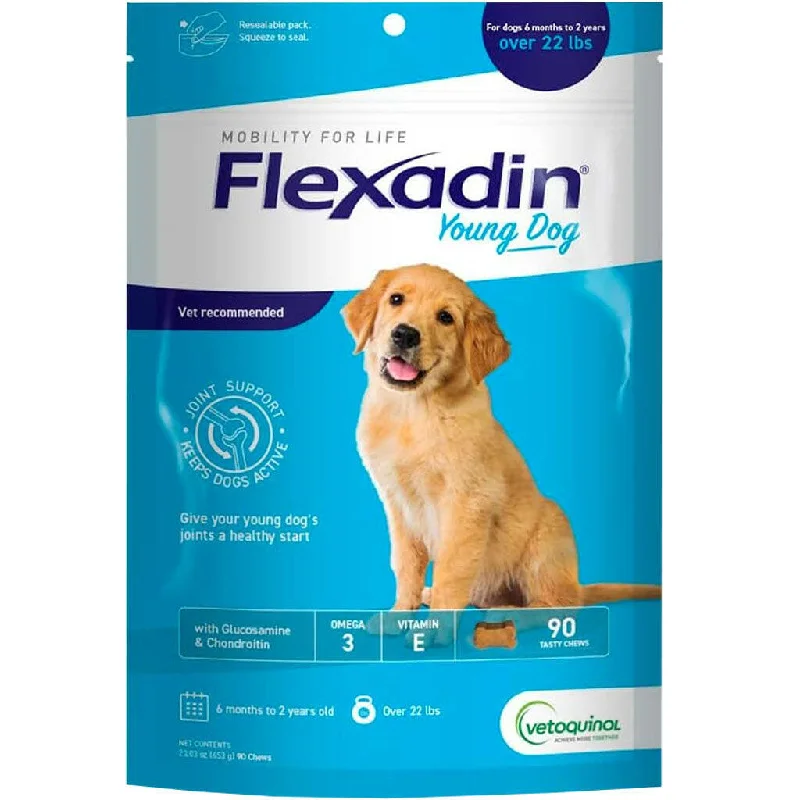 Flexadin Young Dog Joint Supplement, 90 Tasty Chews