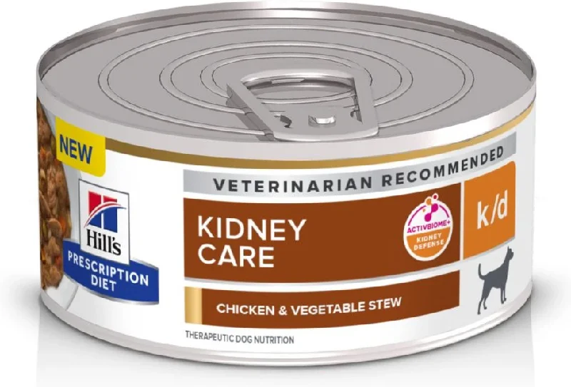 Hill's Prescription Diet k/d Kidney Care Chicken & Vegetable Stew Canned Dog Food