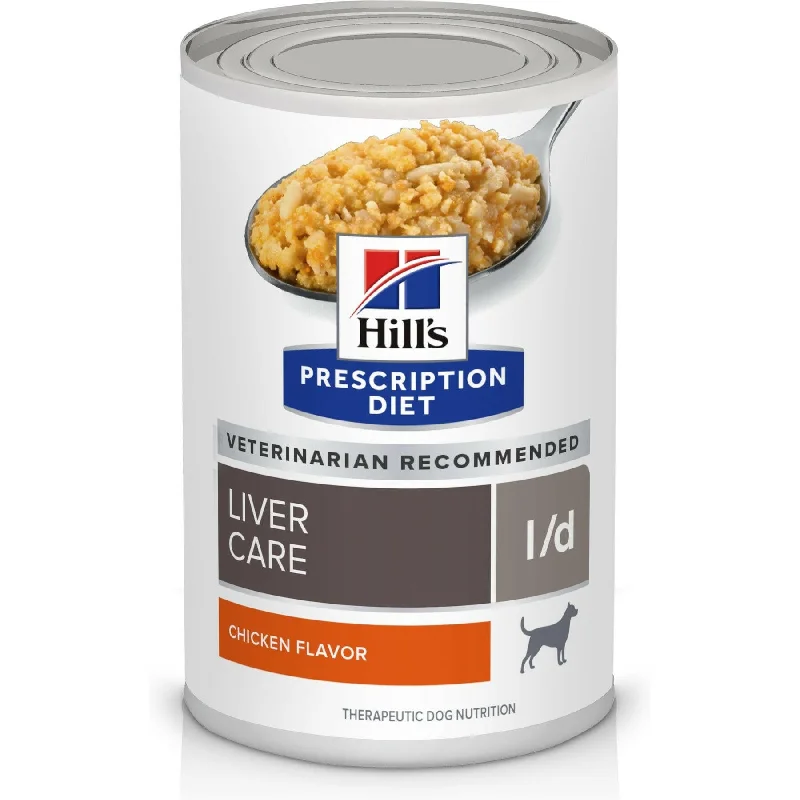 Hill's Prescription Diet l/d Liver Care Canned Dog Food (13 oz x 12 cans)