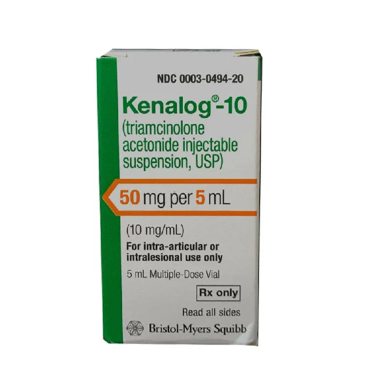 Kenalog-10 (triamcinolone acetonide) Injectable Suspension 10-mg/mL (5ml)