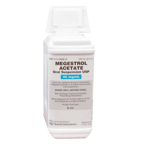 Megestrol Acetate Oral Suspension (generic) 40mg/mL (240 mL)