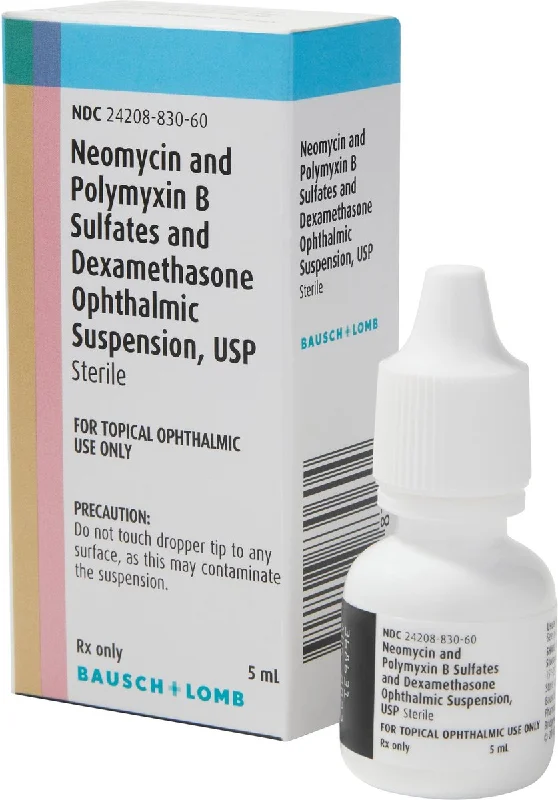 Neo Poly Dex Ophthalmic Suspension 5 ml (Eye Drops)