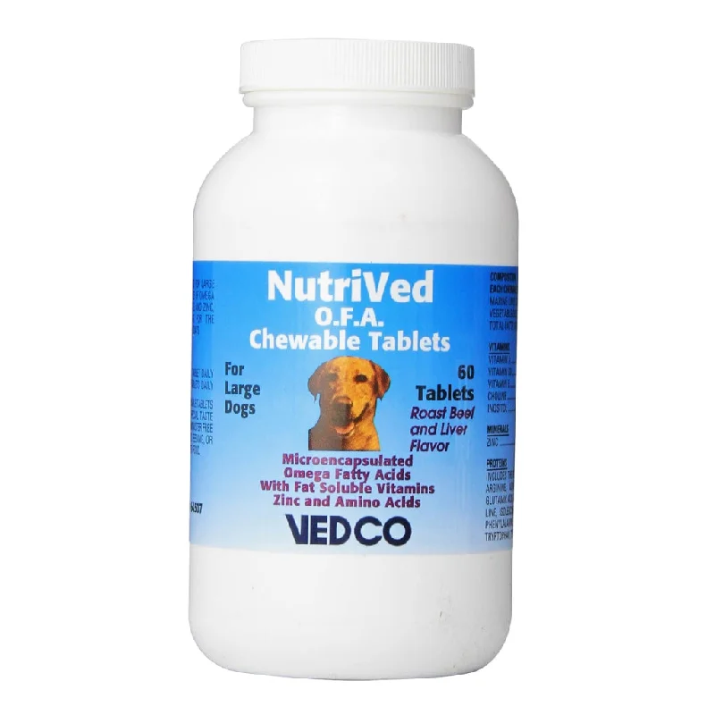 Vedco NutriVed O.F.A. Chewable Tablets for Large Dogs (60 ct)