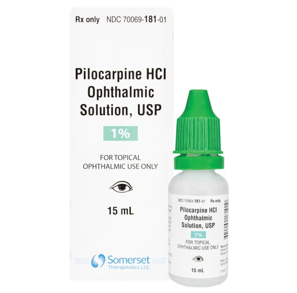 Pilocarpine HCI Opthalmic Solution 1% (15 mL)