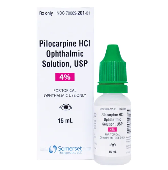 Pilocarpine HCI Opthalmic Solution 4% (15 mL)