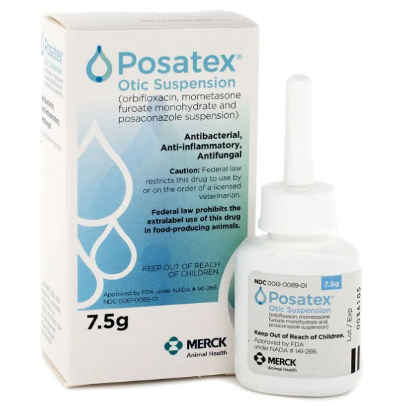 Posatex Otic Suspension for Dogs