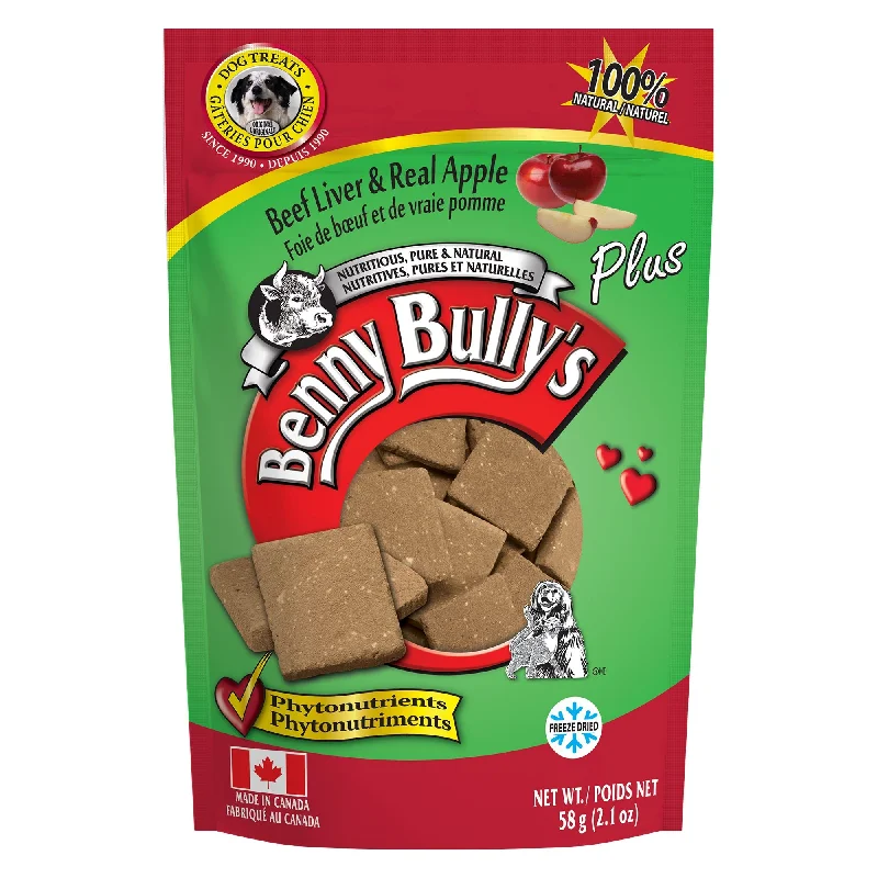 Benny Bully's Beef Liver & Apple 58g