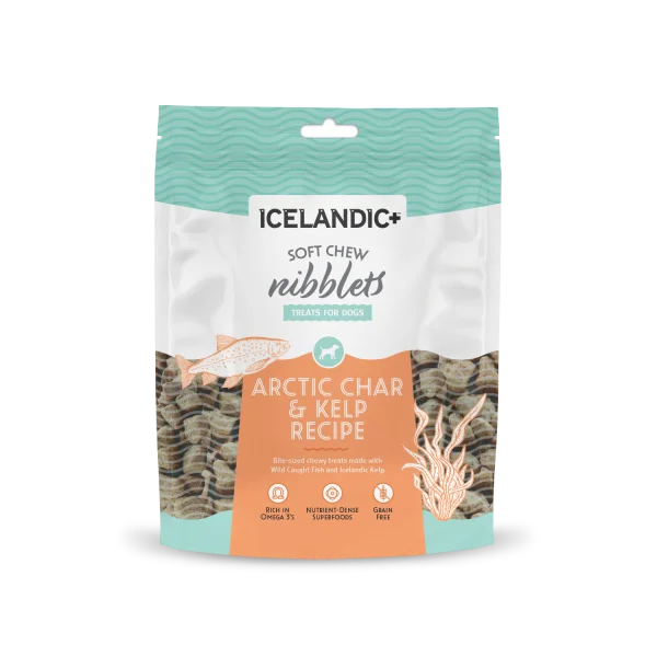 Icelandic+ Dog Nibblets Arctic Char & Kelp 2.25 oz *Clearance*