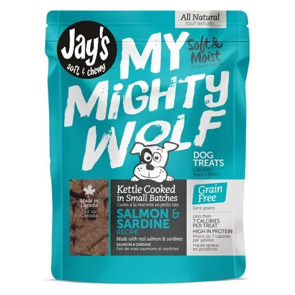 Jay's My Mighty Wolf Sardine & Salmon Dog Treats