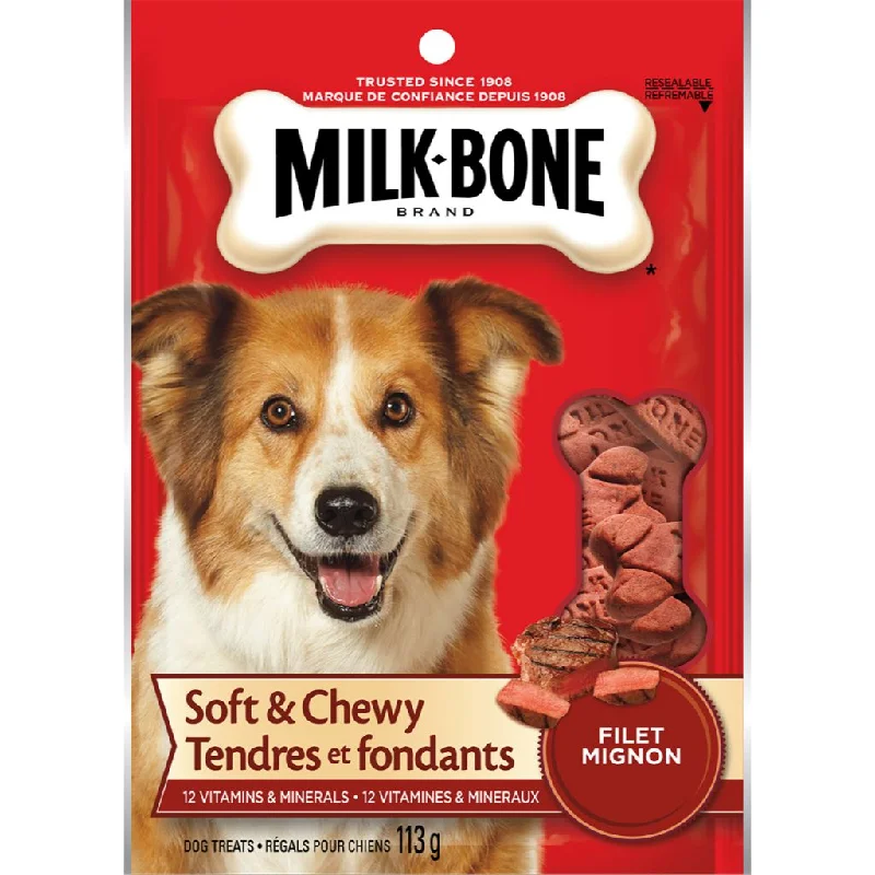 Milkbone Soft and Chewy Filet Mignon 113g