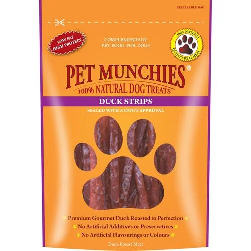 Pet Munchies Duck Strips