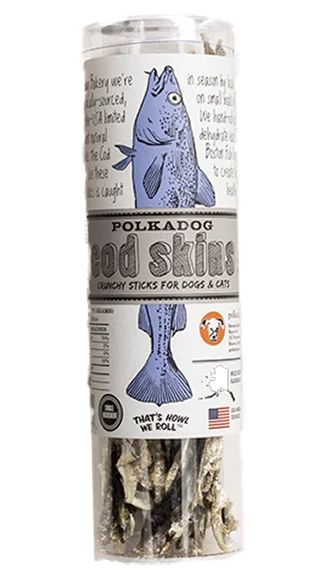 Polkadog Single Ingredient Jerky: Cod