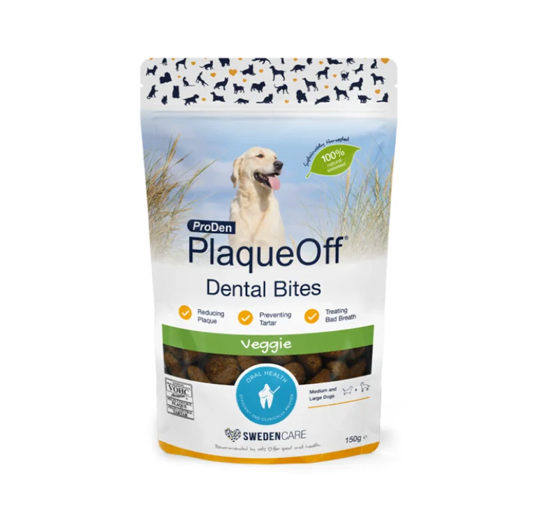 ProDen PlaqueOff Dental Bites Medium & Large Dog Treats 150g