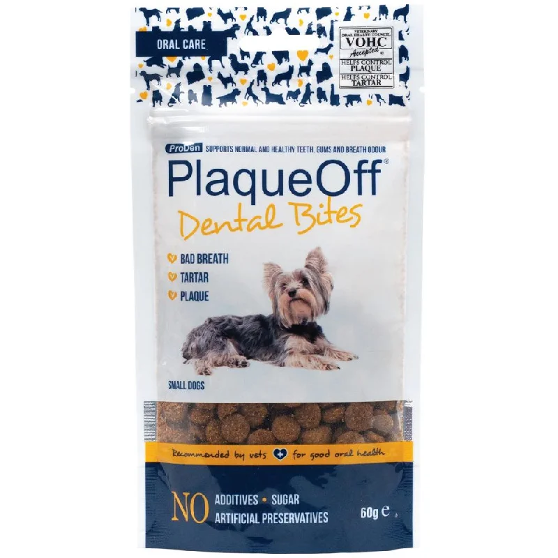 ProDen PlaqueOff Dental Bites Small Dog Treats 60g