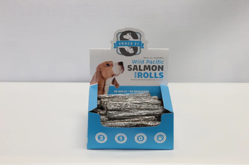 Snack21 Salmon Skin Rolls