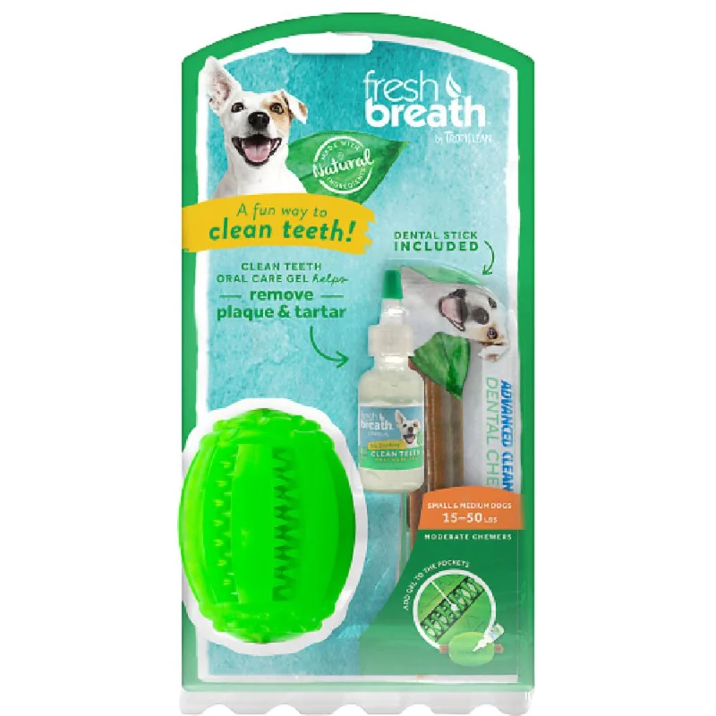 15% OFF: TropiClean Fresh Breath Fresh N' Fun Dental Chew Toy For Dogs