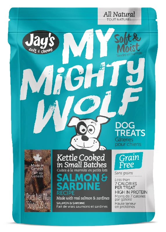 Jay's  My Mighty Wolf Dog Treats - Salmon & Sardine